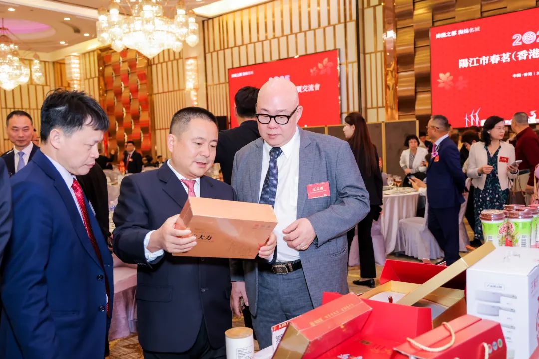 李坤率隊赴香港參加2025年陽江市春茗（香港）暨經貿交流會和到深圳招商考察